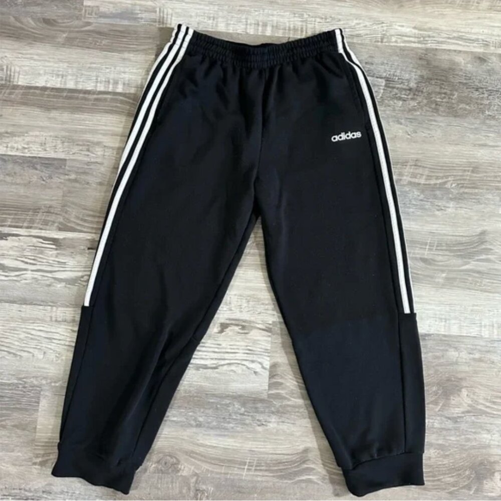 Adidas Men’s Jogger Athletic Black Pants S